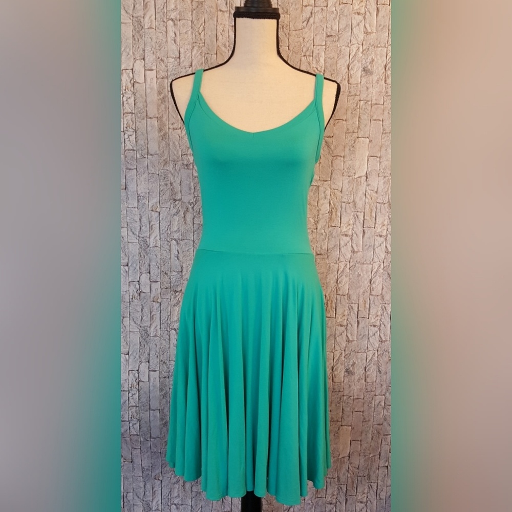 NWOT Carrole Little Turquoise Sundress w/ Pockets